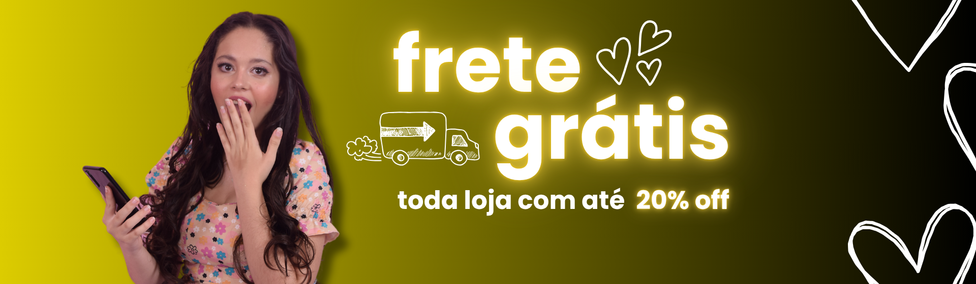 Ofertas exclusivas só hoje – até 20% OFF